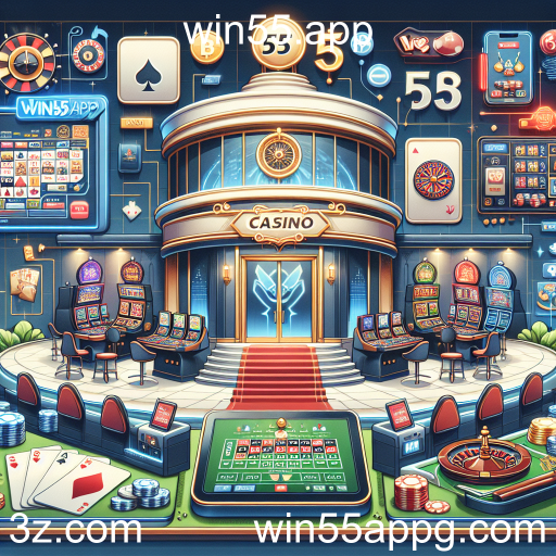 Descubra o Mundo dos Jogos de Cassino no win55.app